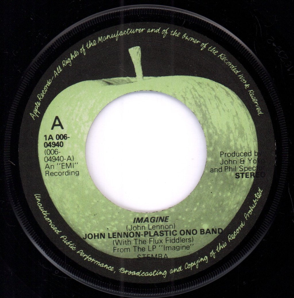 John Lennon - Imagine - 7 Inch