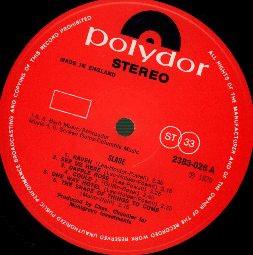 Slade - Play It Loud - Lp