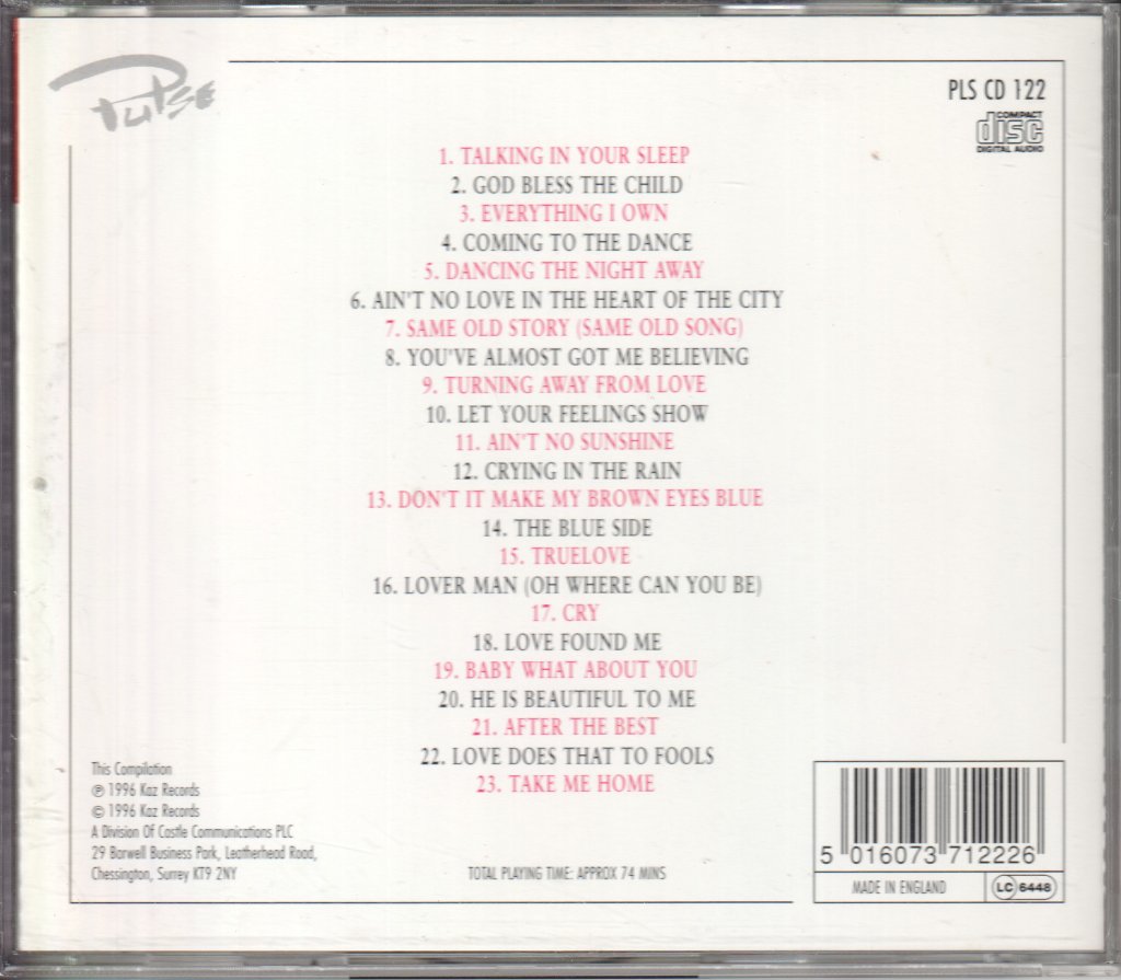 Crystal Gayle - Best Of Crystal Gayle Talking In Your Sleep - Cd