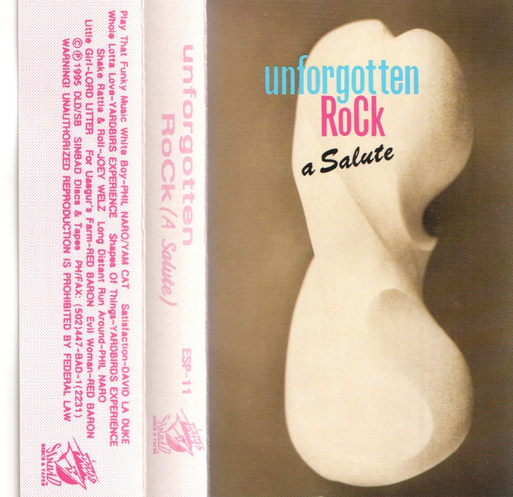 Various - Unforgotten Rock (A Salute) - Cassette
