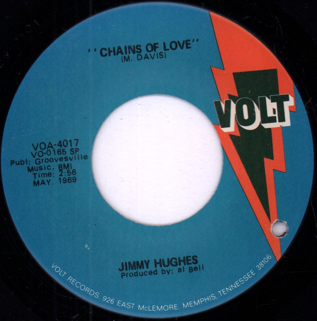Jimmy Hughes - Chains Of Love - 7 Inch