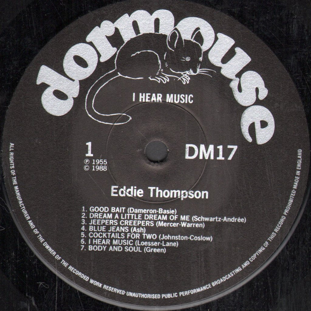 Eddie Thompson - I Hear Music - Lp