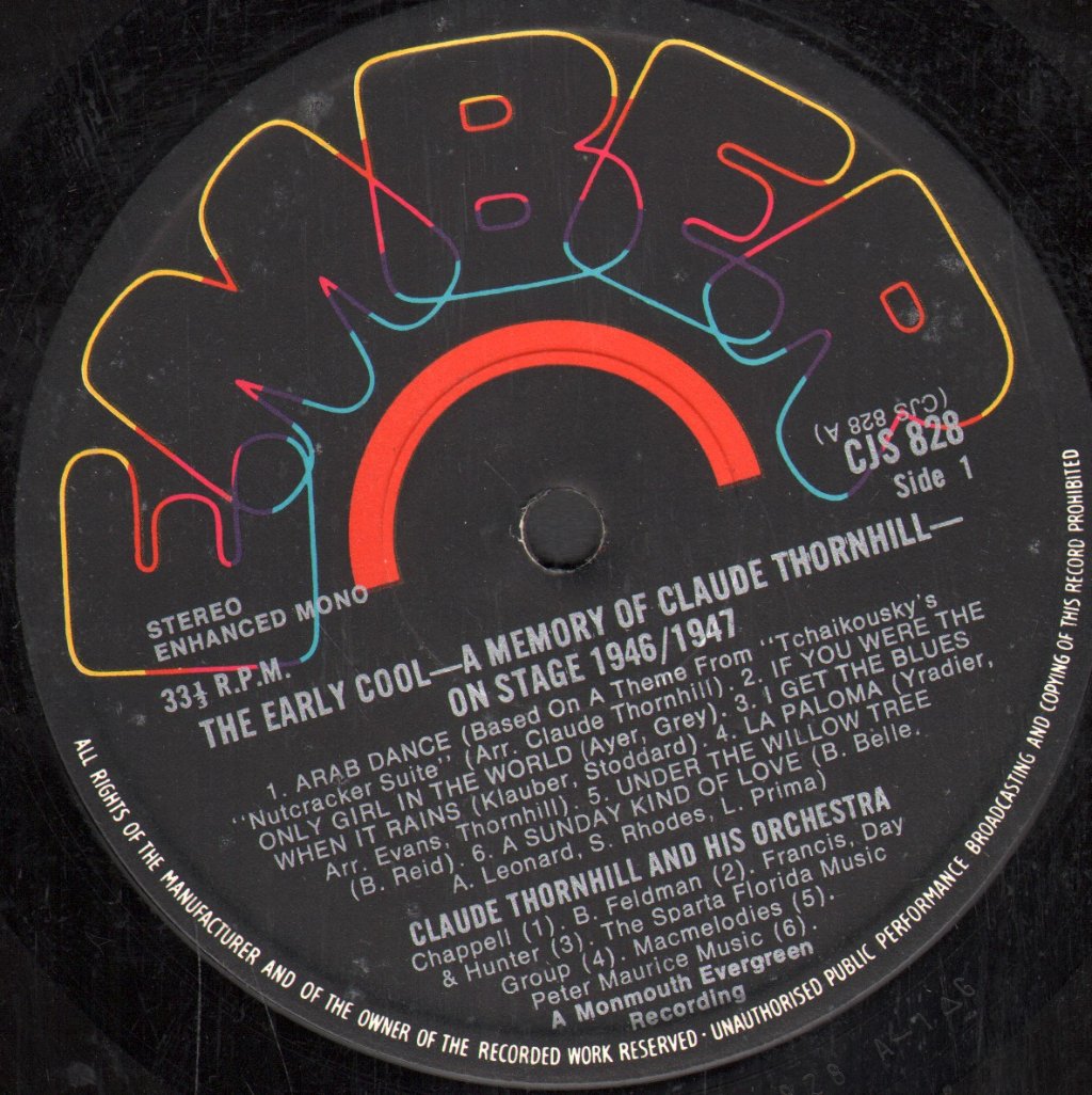 Claude Thornhill - Early Cool - Lp