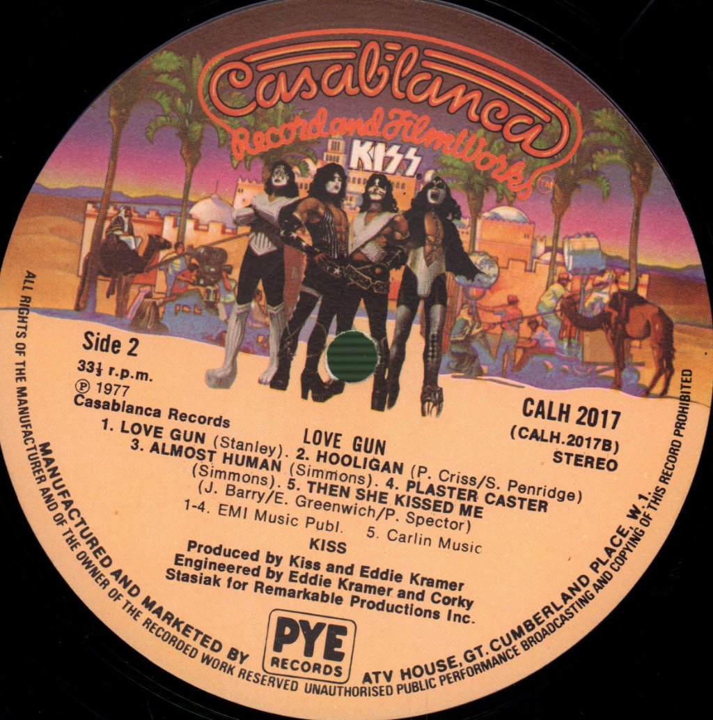 Kiss - Love Gun (Red Translucent) - Lp
