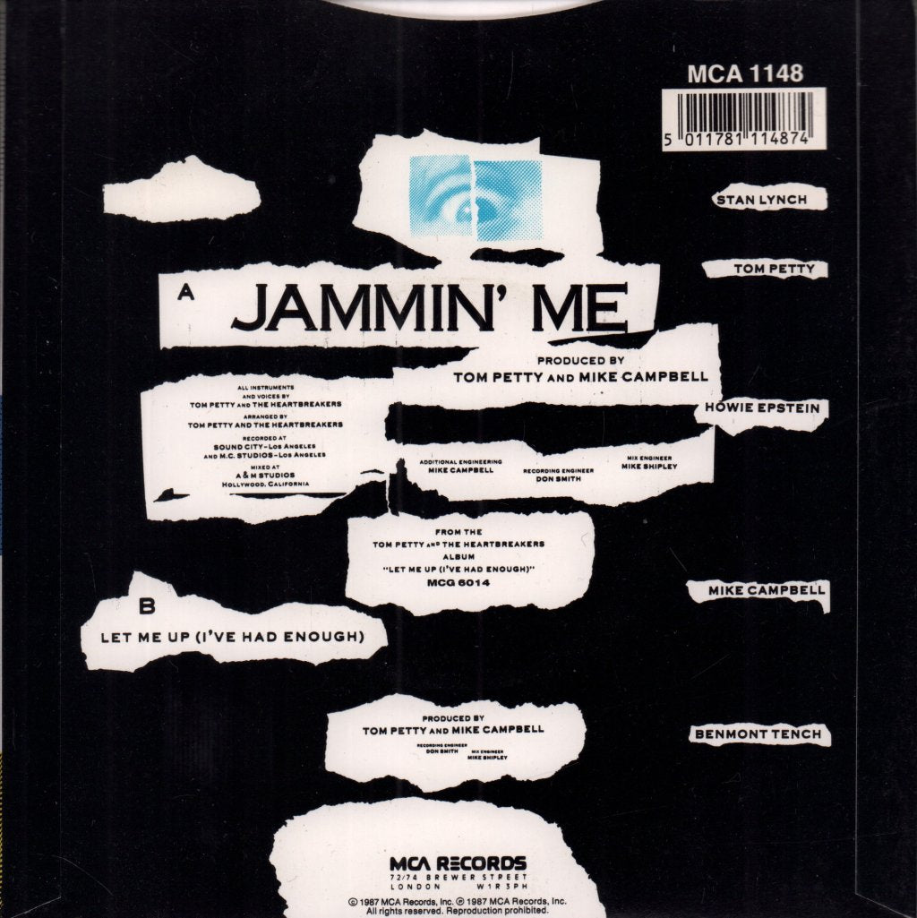 Tom Petty And The Heartbreakers - Jammin' Me - 7 Inch