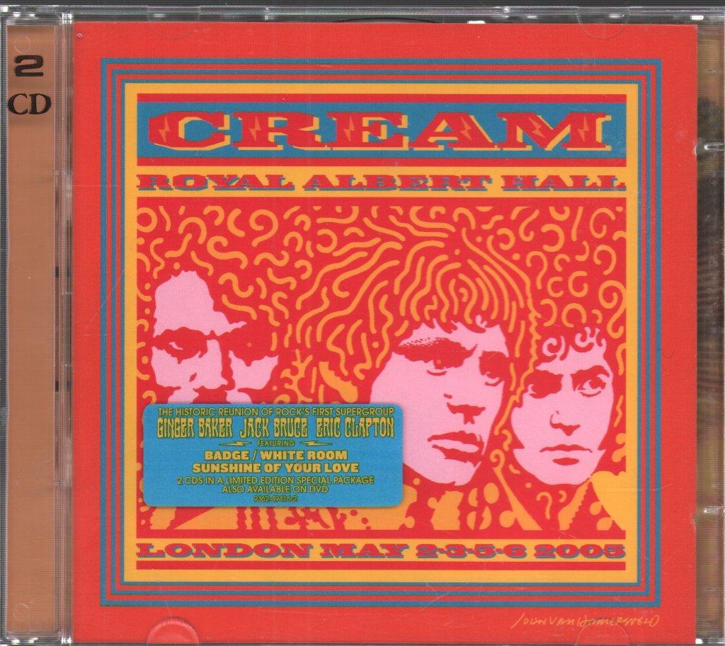 Cream - Royal Albert Hall - London - May 2-3-5-6 2005 - Double Cd
