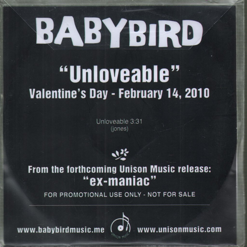 Babybird - Unloveable - Cdr
