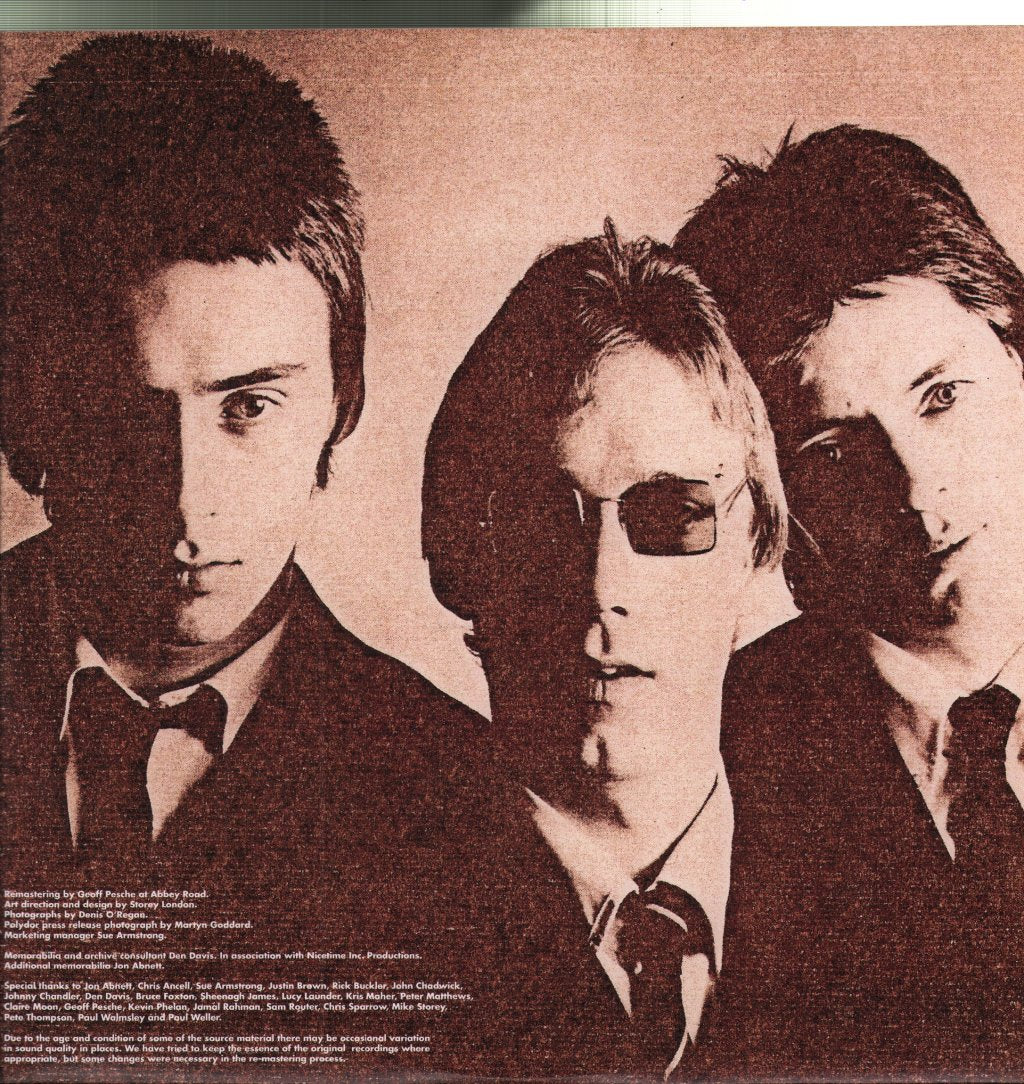 Jam - Jam Live At The 100 Club 11th September 1977 - Double Lp
