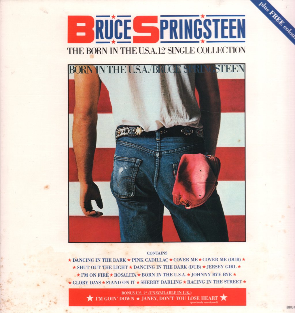 Bruce Springsteen - Born In The USA 12" Single Collection - 12 Inch Box Set