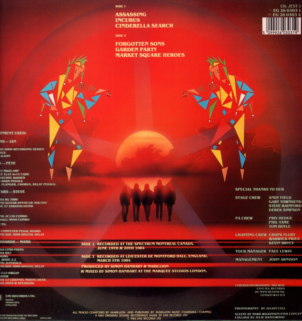 Marillion - Real To Reel - Lp