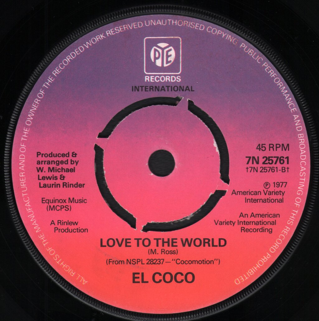 El Coco - Cocomotion - 7 Inch