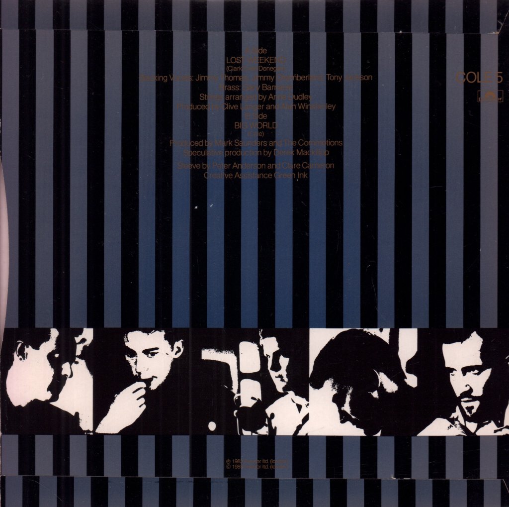 Lloyd Cole And The Commotions - Lost Weekend - 7 Inch