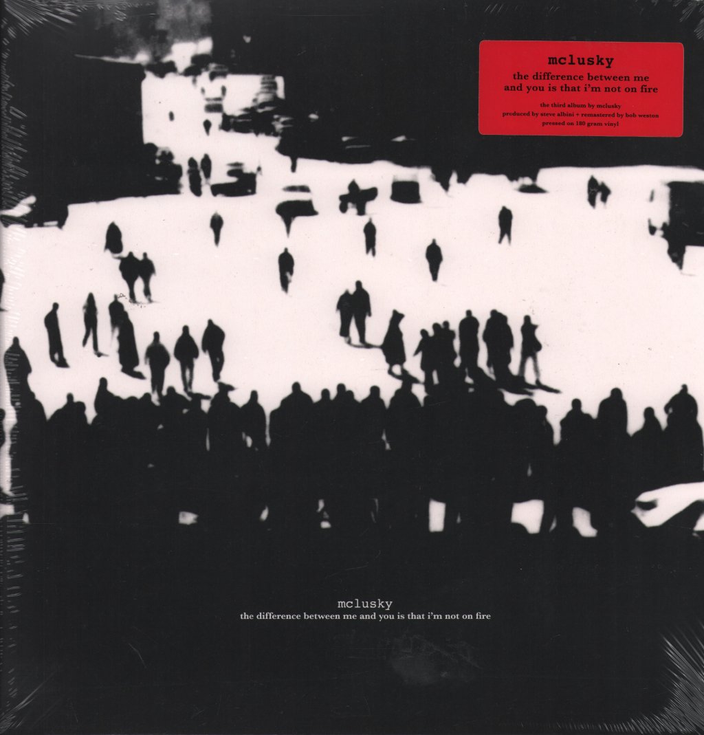 Mclusky - Difference Between Me And You Is That I'm Not On Fire - Lp