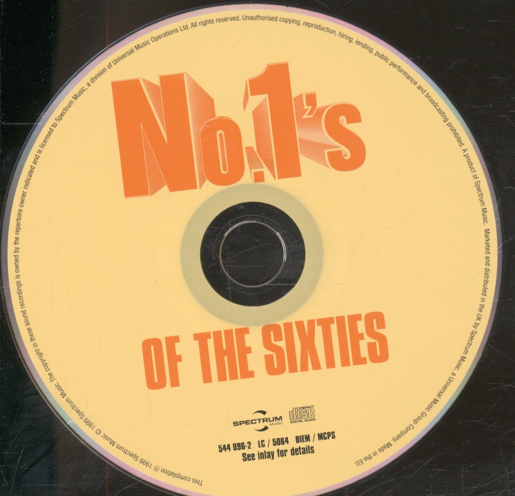 Various Artists - No.1'S Of The Sixties - Cd