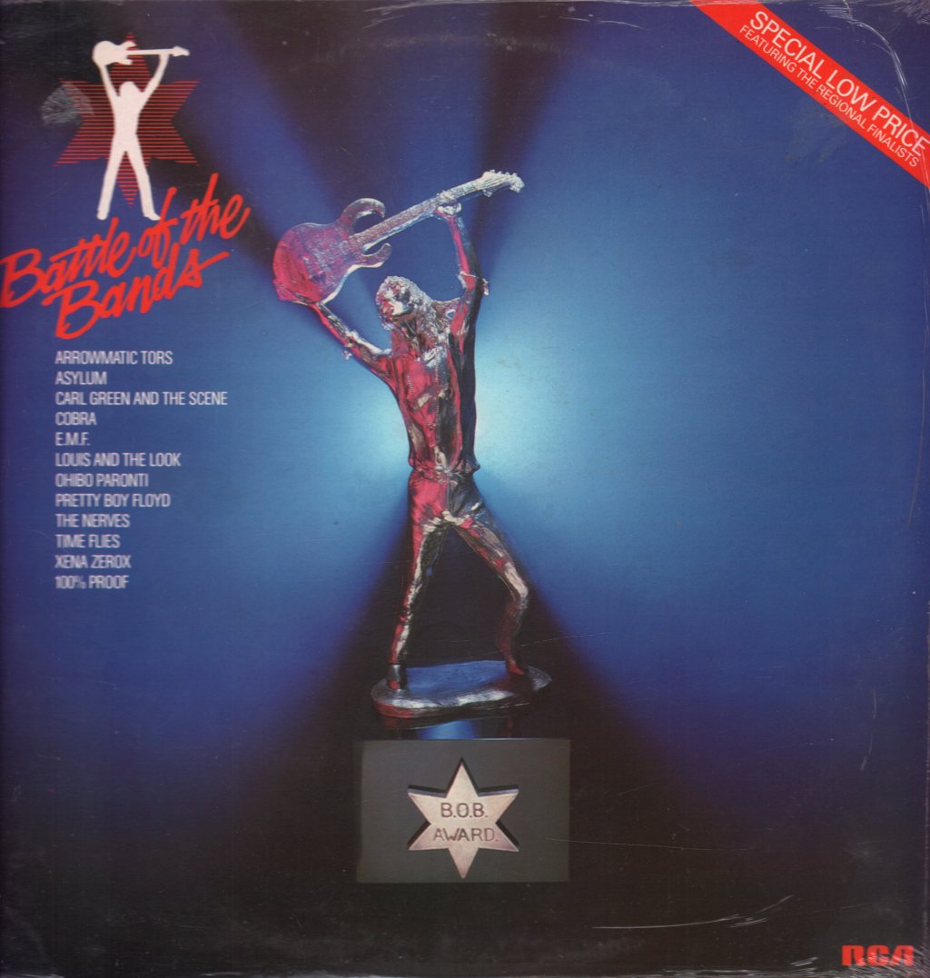 Various Artists - Battle Of The Bands Featuring The Regional Finalists - Lp