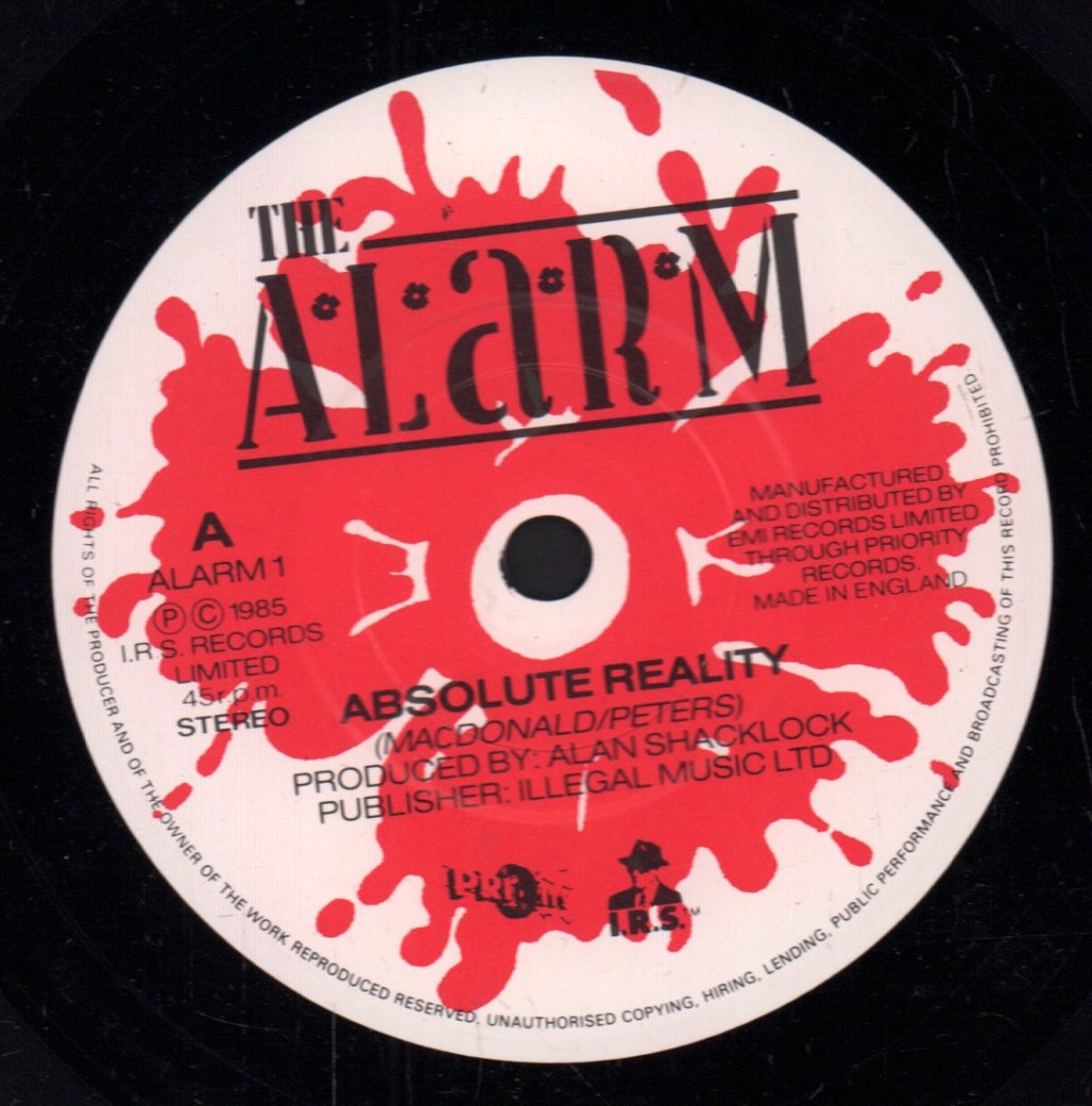 Alarm - Absolute Reality - 7 Inch