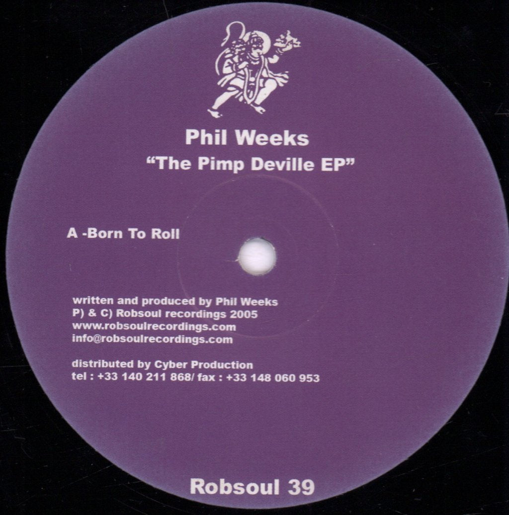 Phil Weeks - Pimp Deville EP - 12 Inch