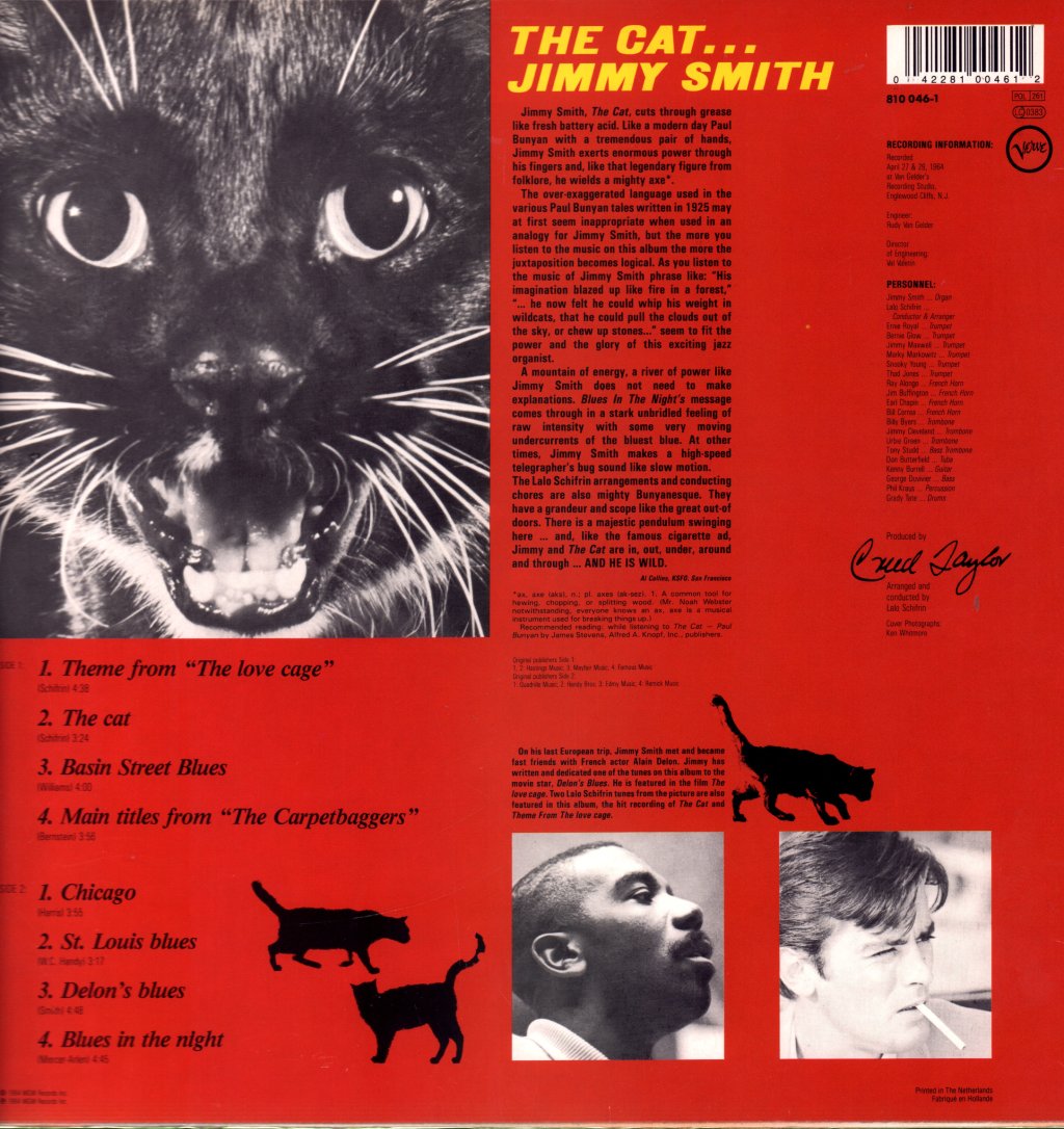 Jimmy Smith - Cat - Lp