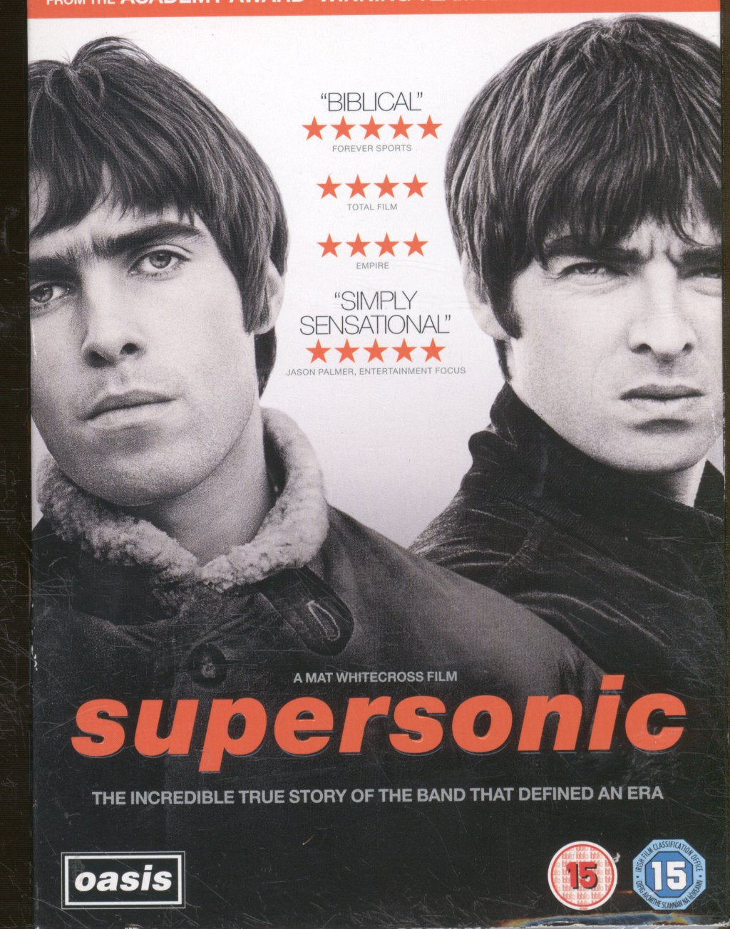 Oasis, Mat Whitecross - Oasis: Supersonic - Dvd