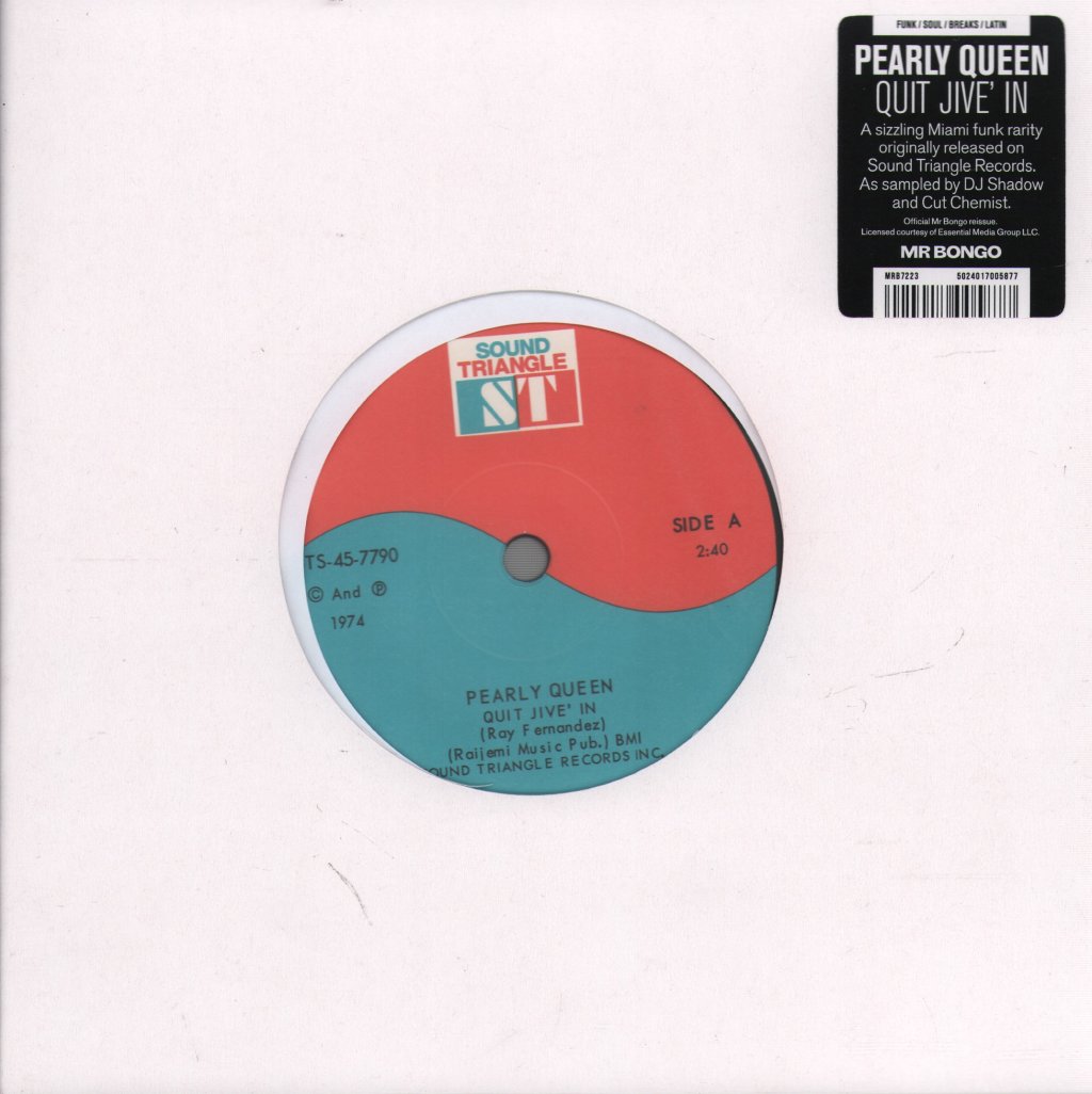 Pearly Queen - Quit Jive' In - 7 Inch