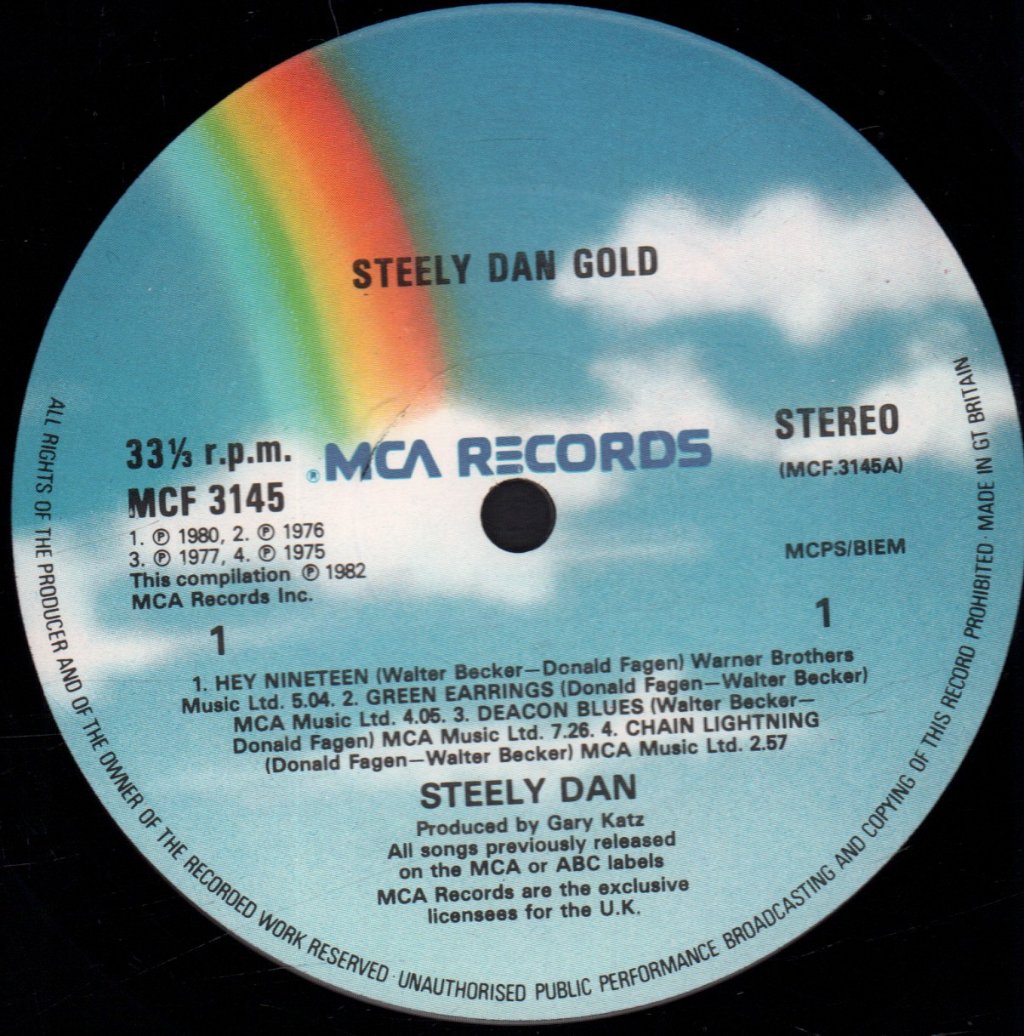 Steely Dan - Gold - Double Lp