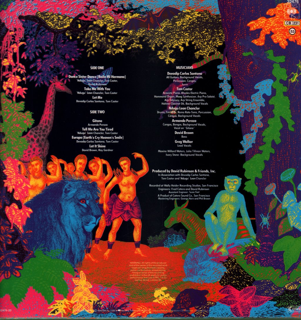 Santana - Amigos - Lp