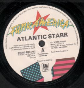 Atlantic Starr - Let's Rock N Roll - 7 Inch