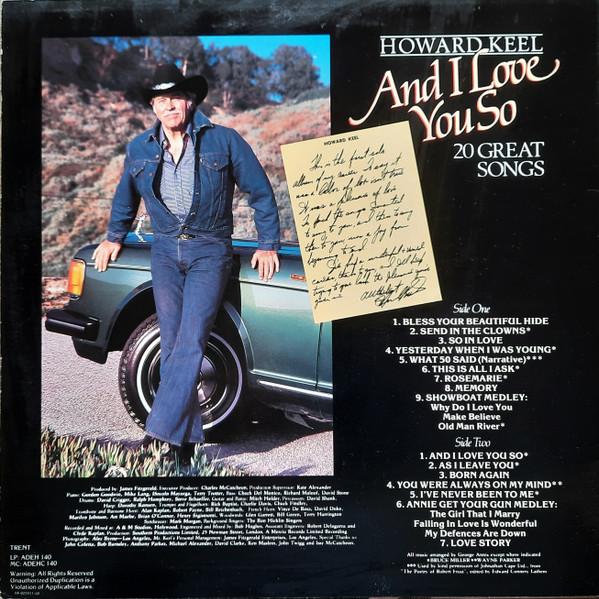 Howard Keel - And I Love You So - Lp