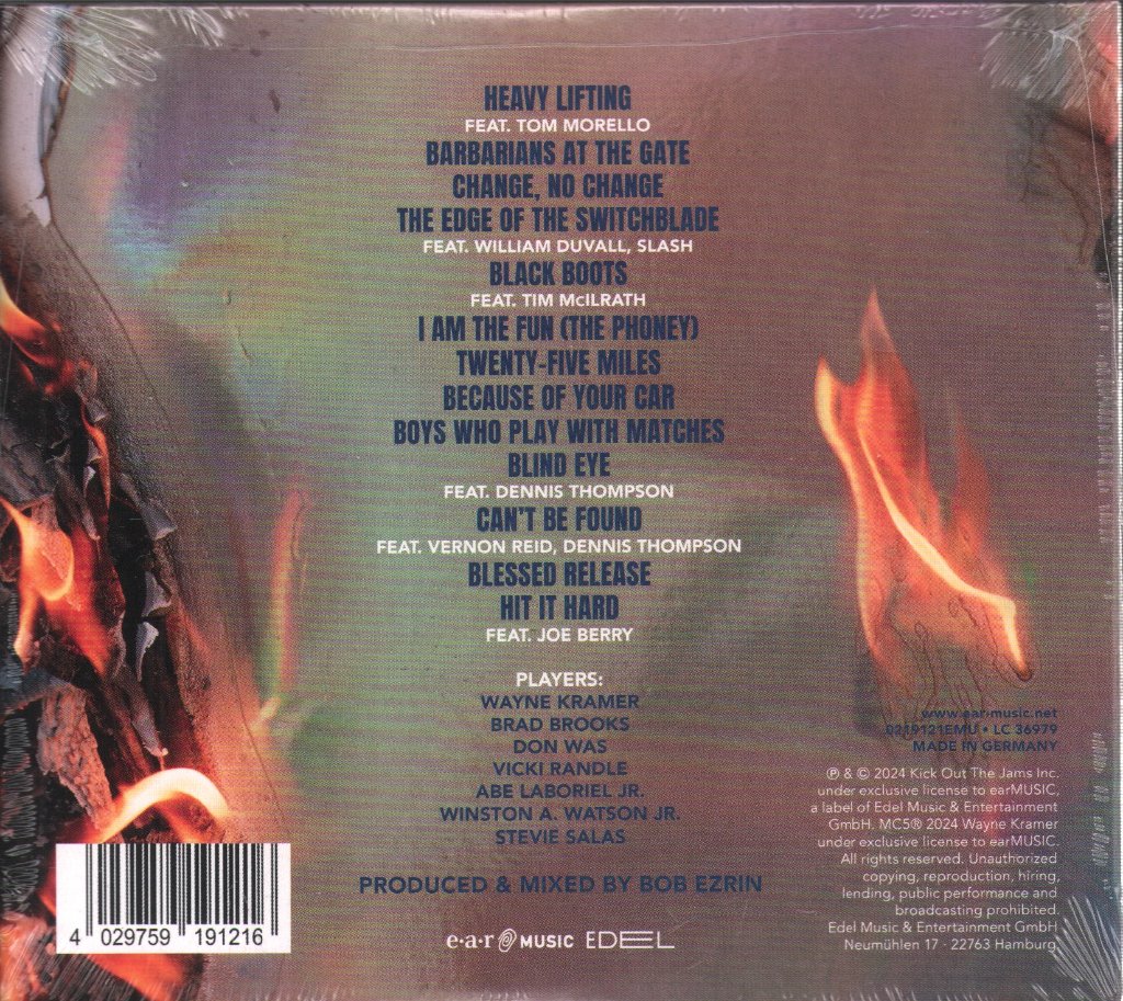 MC5 - Heavy Lifting - Cd