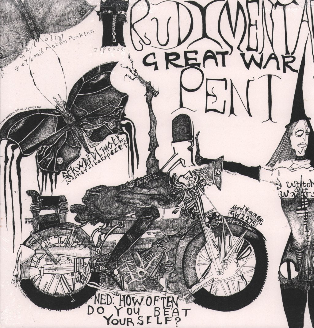 Rudimentary Peni - Great War - Lp