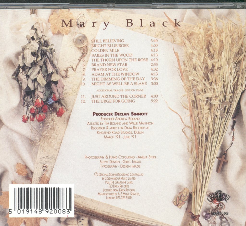 Mary Black - Babes In The Wood - Cd