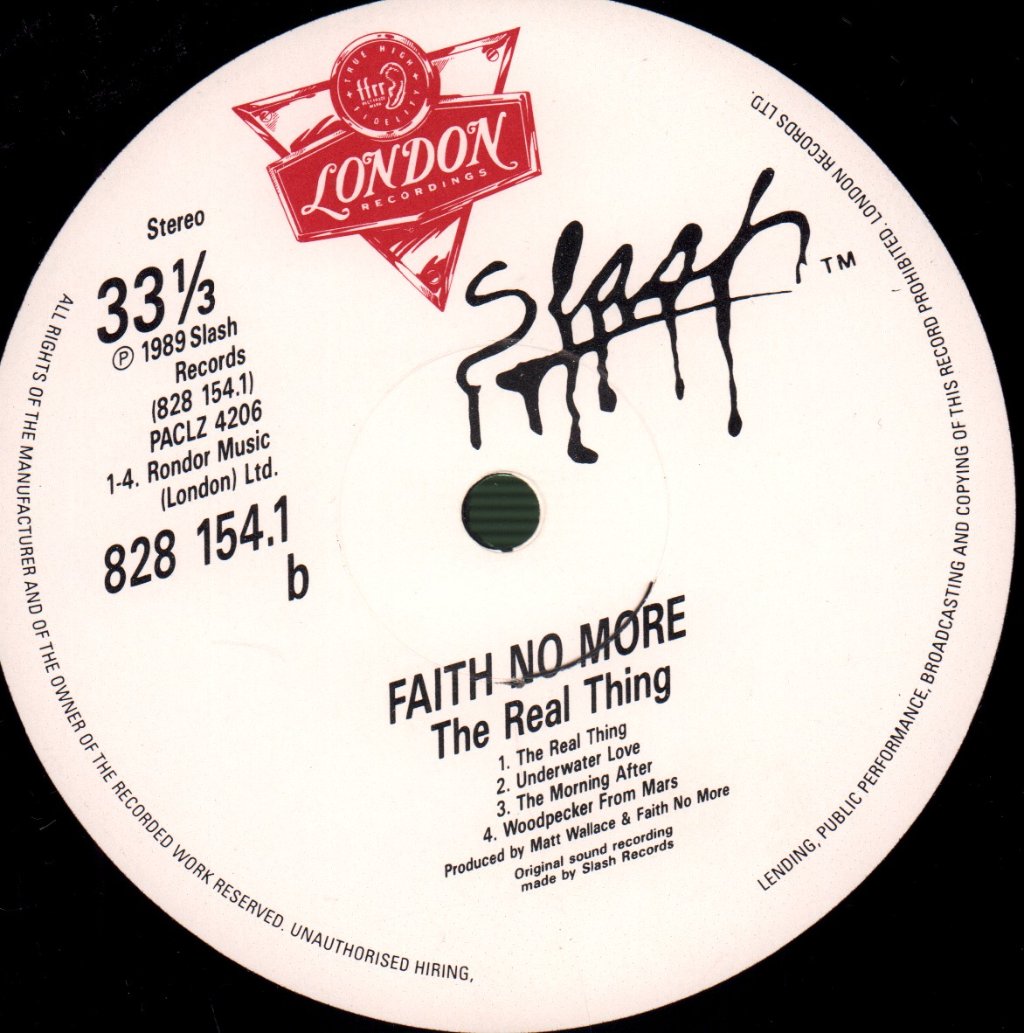 Faith No More - Real Thing - Lp