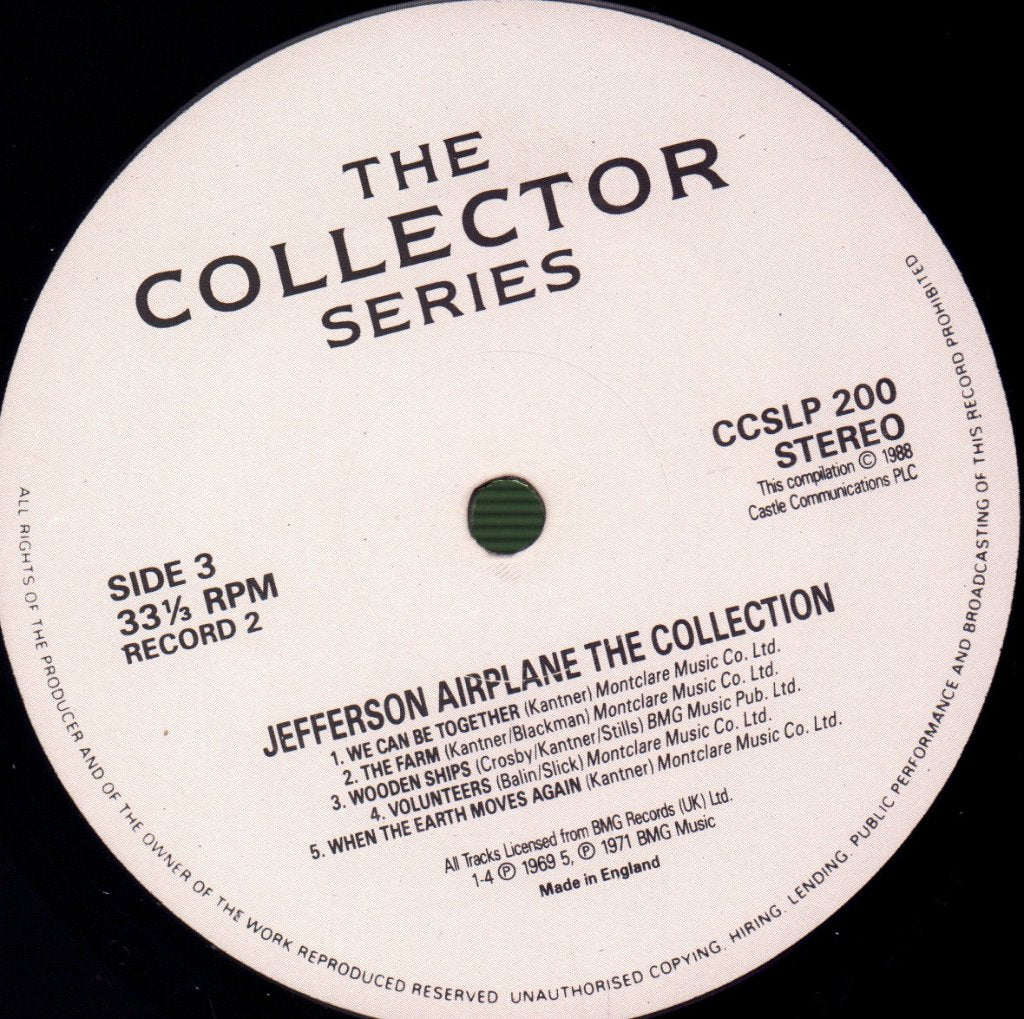 Jefferson Airplane - Collection - Double Lp