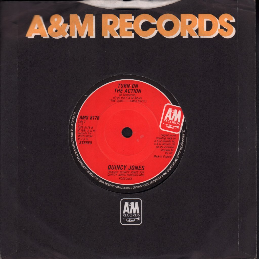 Quincy Jones - Just Once - 7 Inch