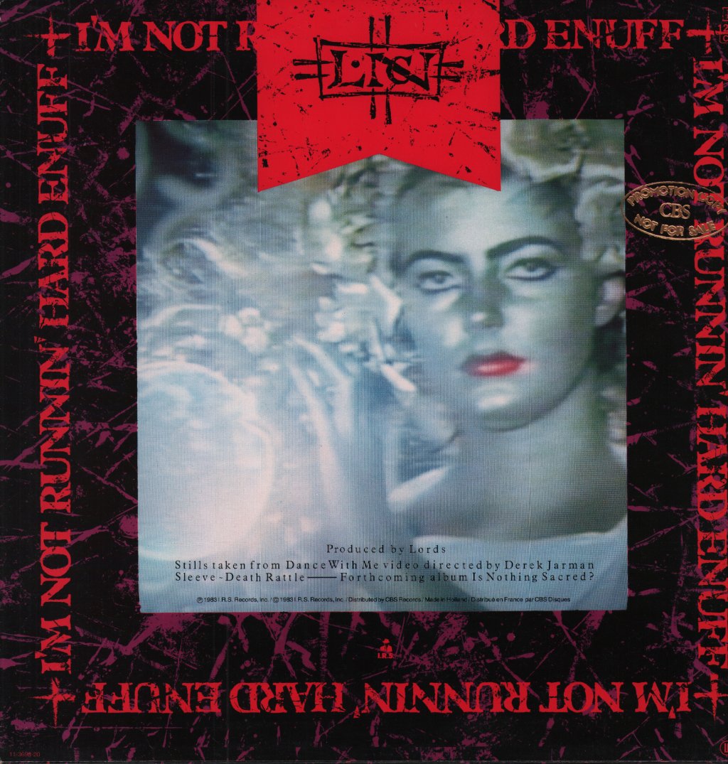 Lords Of The New Church - Dance With Me - 12 Inch