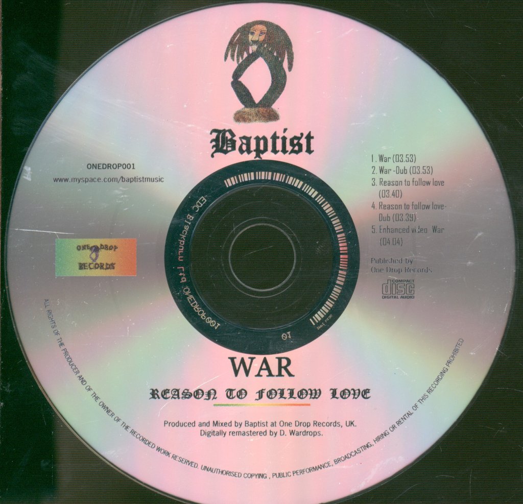Baptist - War - Cd