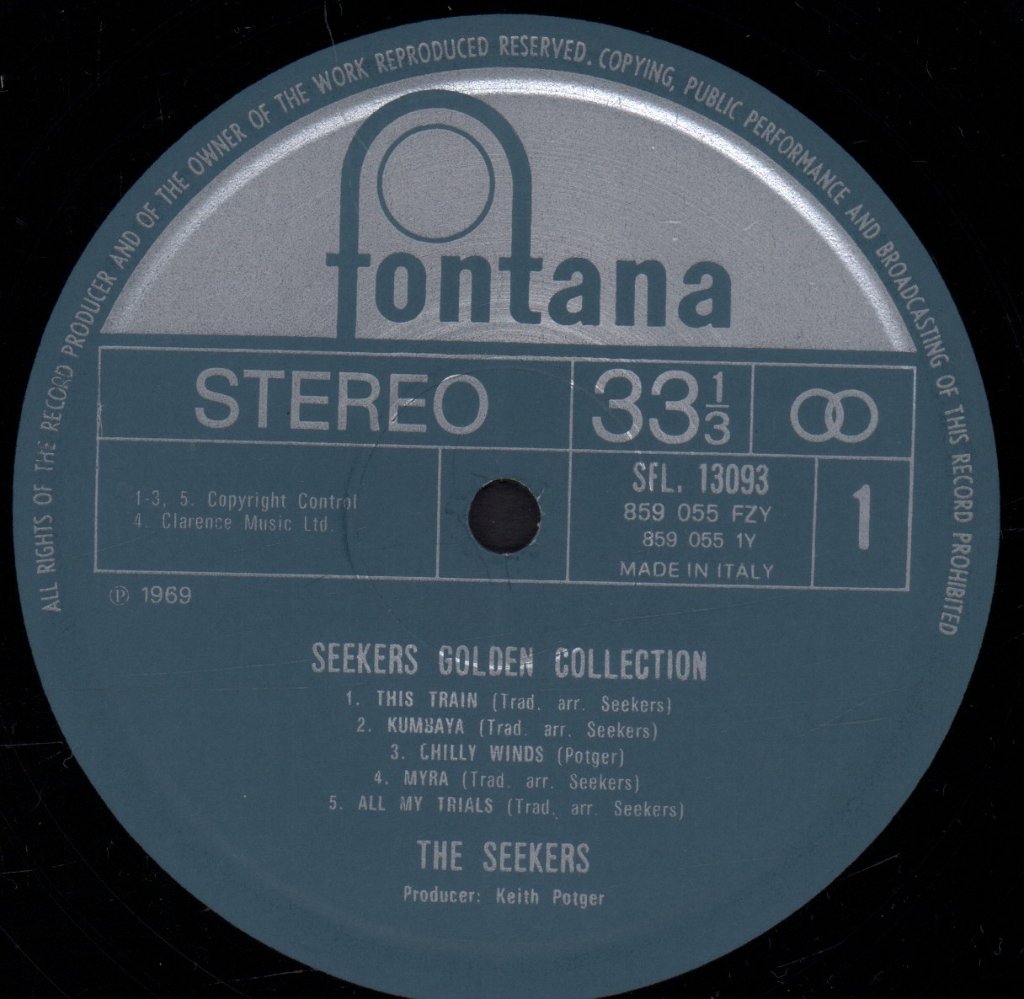 Seekers - Golden Collection - Lp