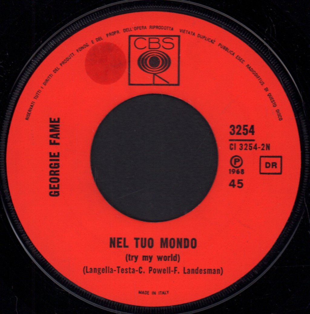Georgie Fame - Ballad Of Bonnie And Clyde - 7 Inch