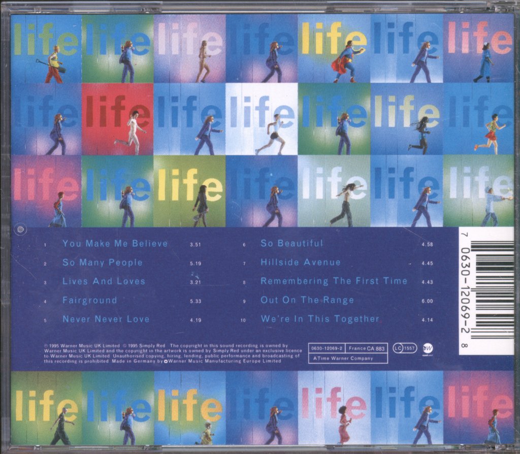 Simply Red - Life - Cd