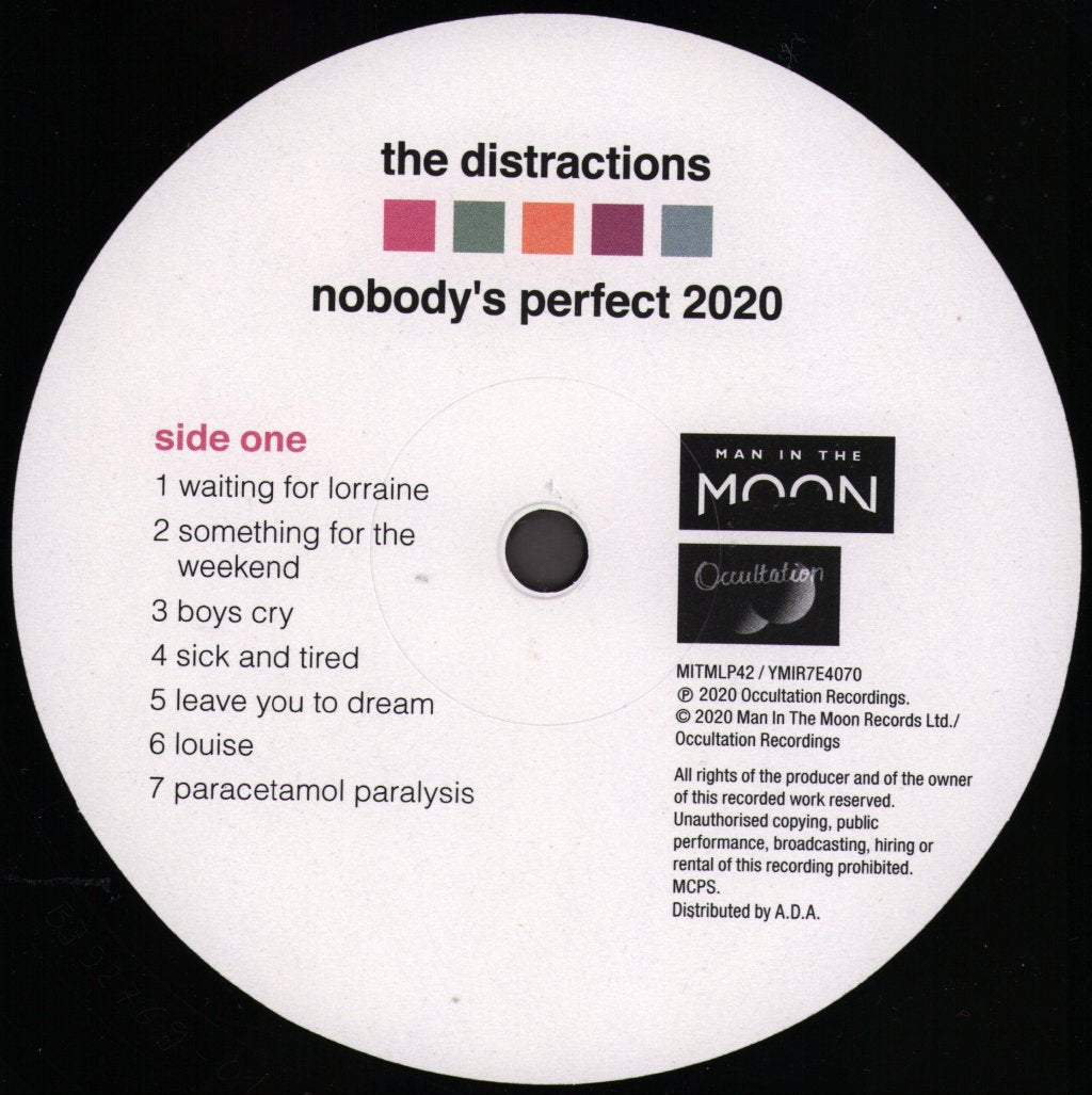 Distractions - Nobody's Perfect 2020 - Lp