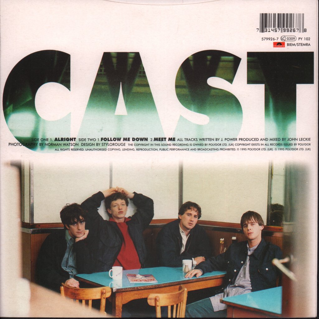 Cast - Alright - 7 Inch