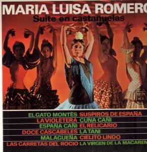 Maria Luisa Romero - Suite En Castanuelas - Lp
