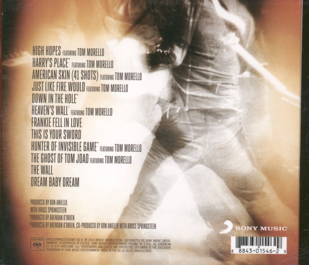 Bruce Springsteen - High Hopes - Cd