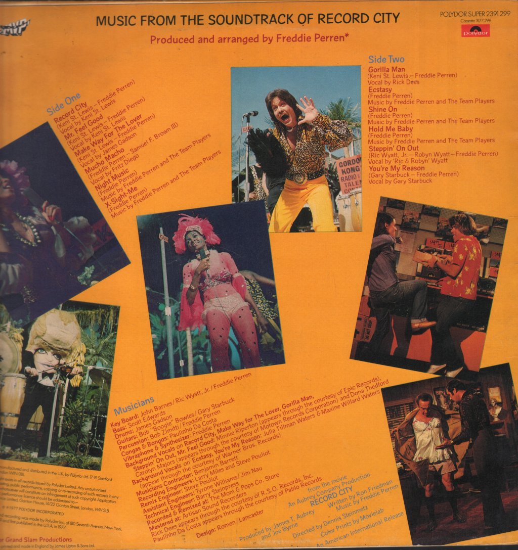 Record City - Music From The Soundtrack - Lp