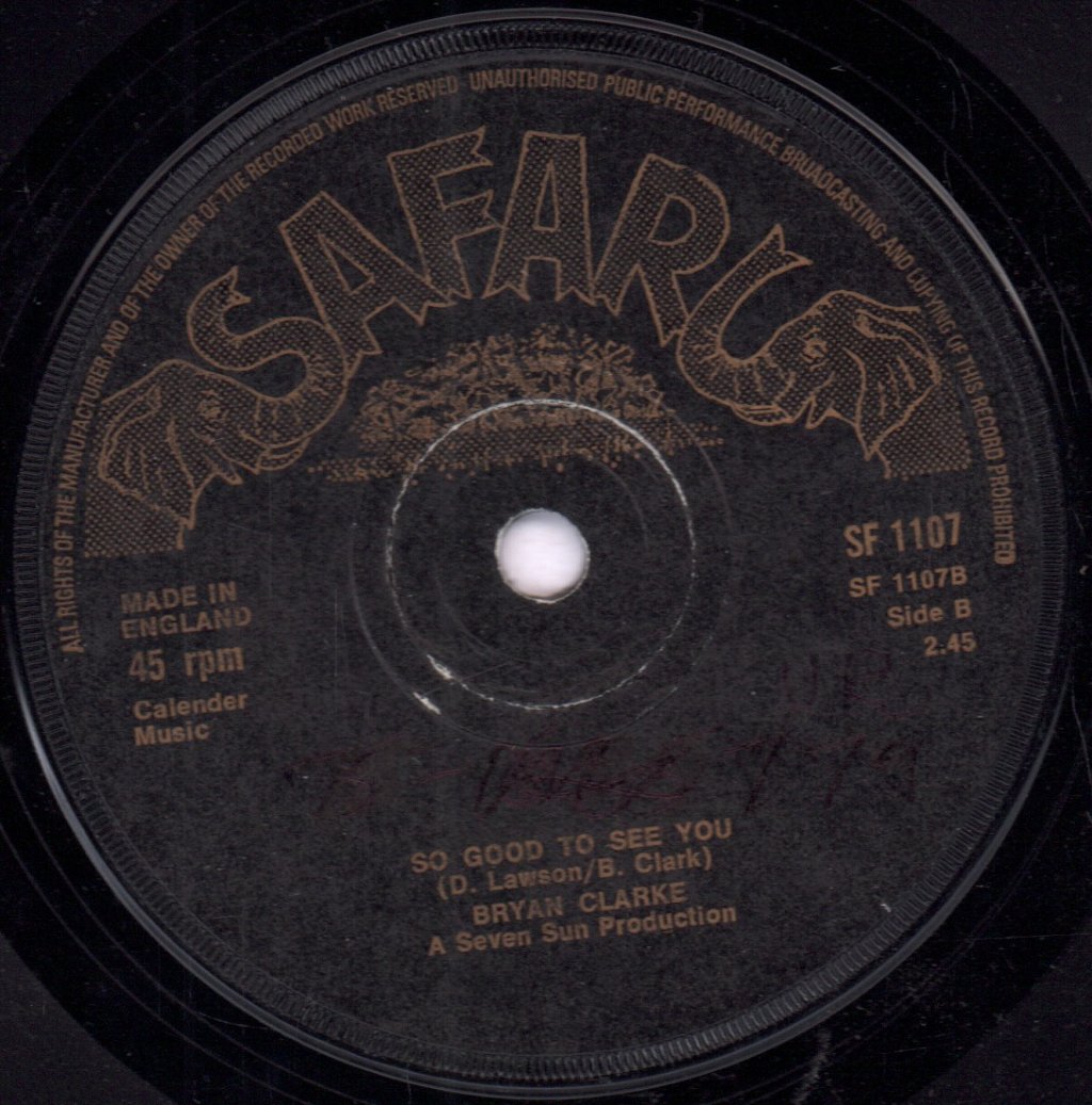 bryan clarke - What Am I To Do - 7 Inch