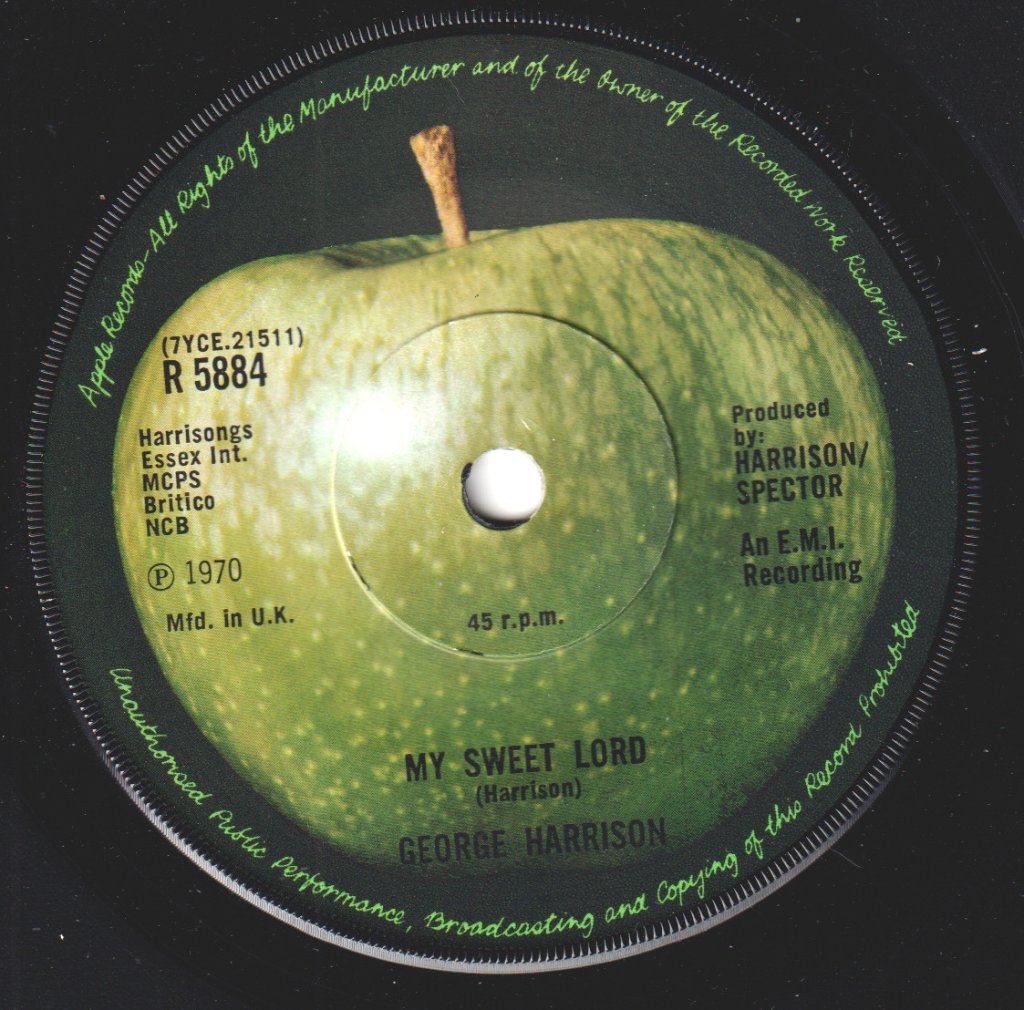 George Harrison - My Sweet Lord - 7 Inch