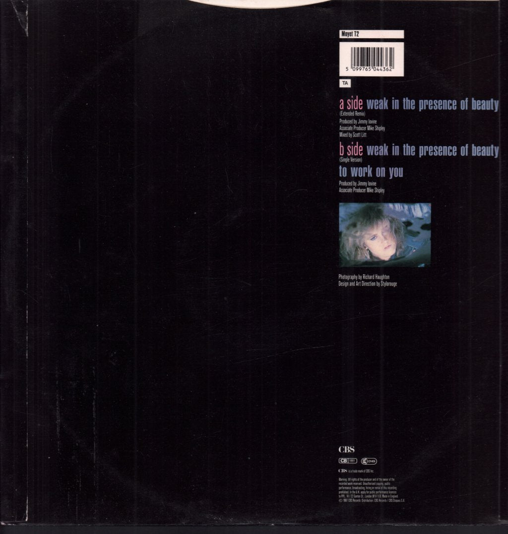 Alison Moyet - Weak In The Presence Of Beauty - 12 Inch