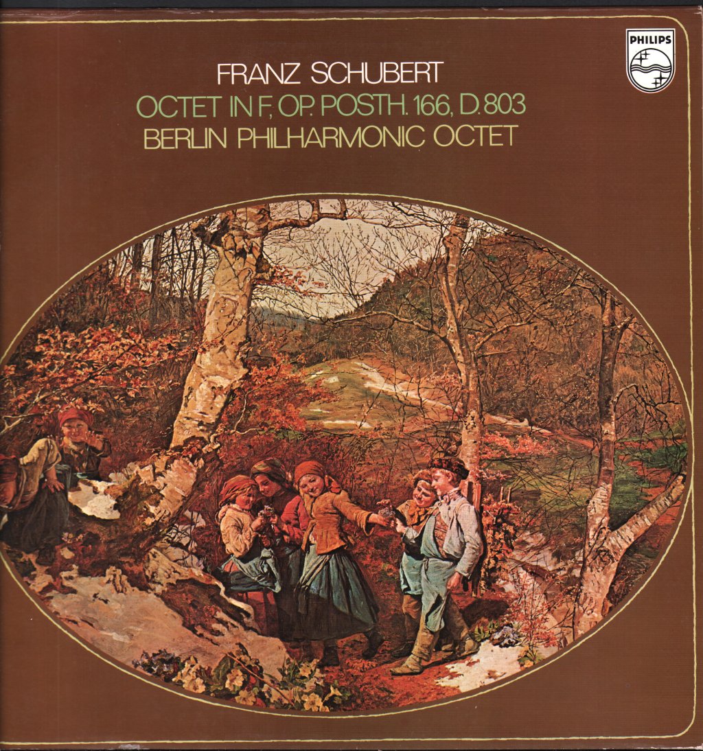 Berlin Philharmonic Octet - Franz Schubert - Octet in F, Op. Posth. 166, D.803 - Lp