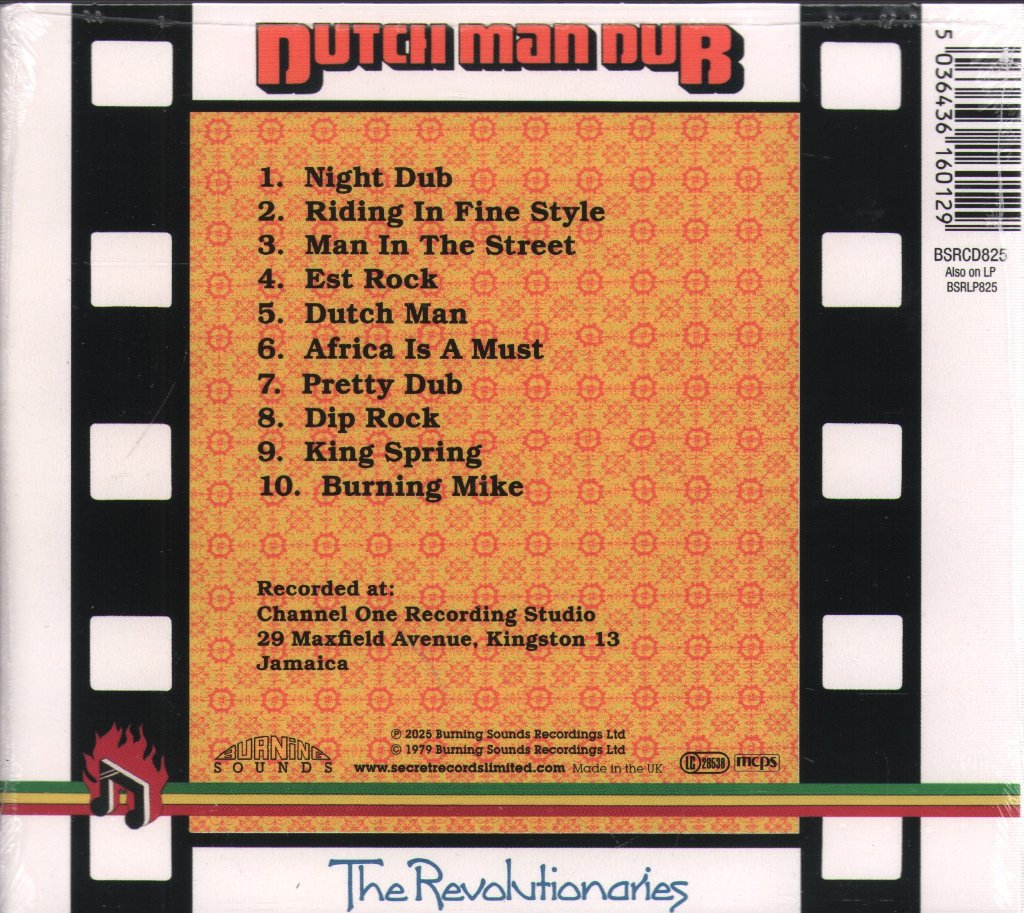 Revolutionaries - Dutch Man Dub - Cd