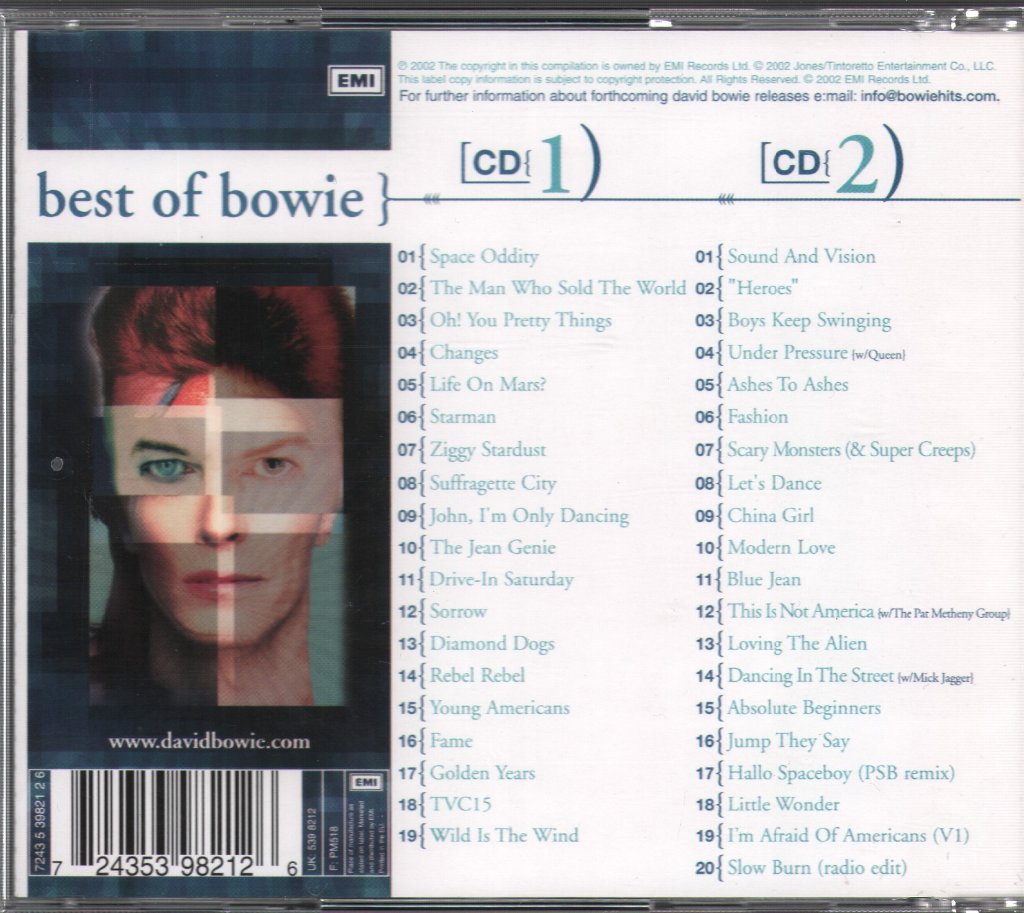 David Bowie - Best Of Bowie - Double Cd